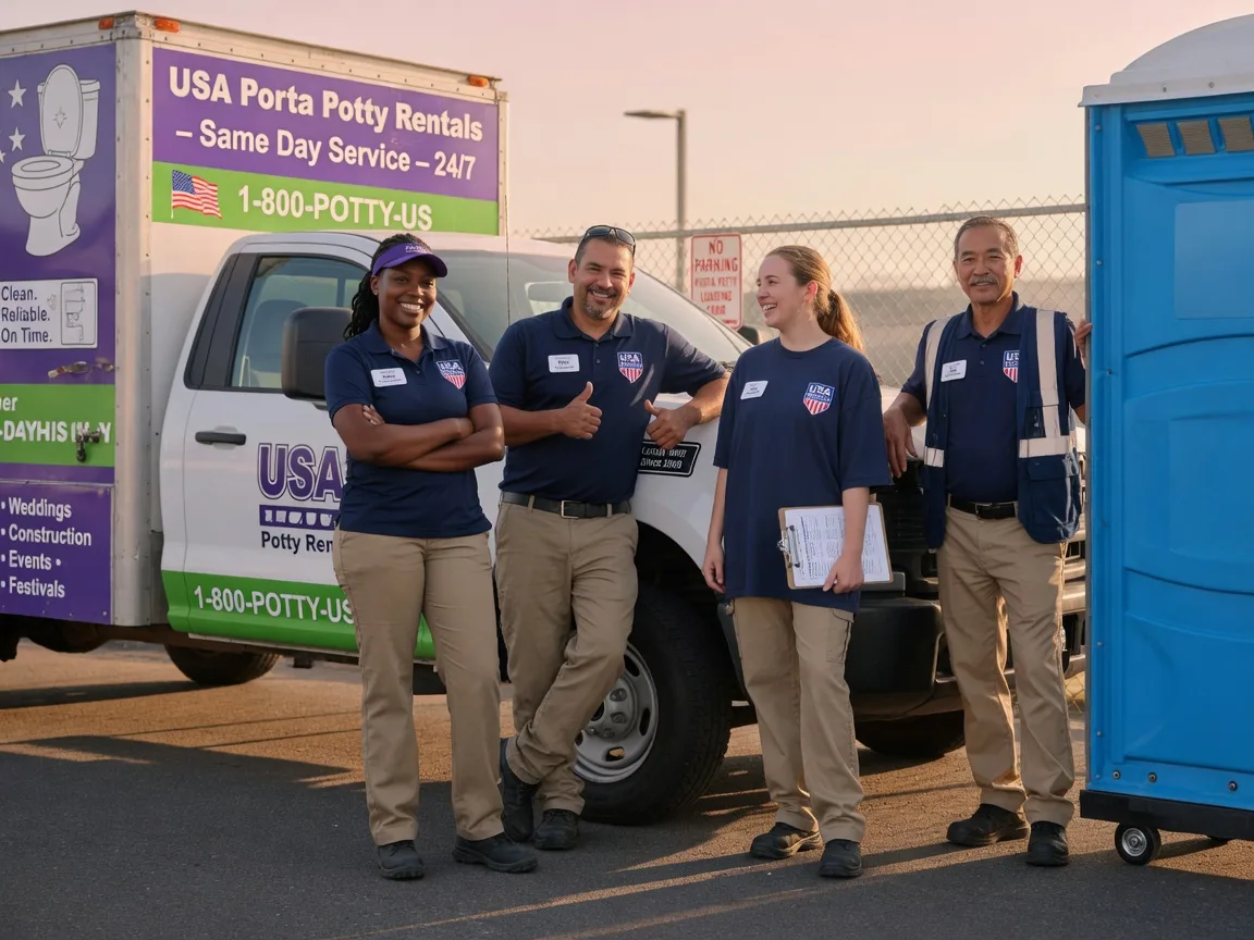 Porta Potty Rental company in Four Oaks, NC