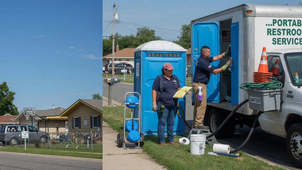 Portable Toilet Rental in Four Oaks, NC near me